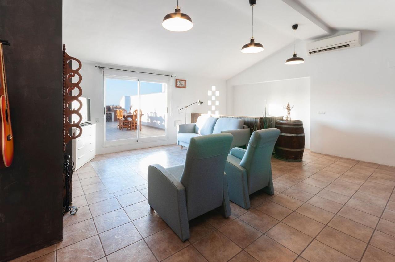 Villa Atico Duplex Touriplaya Solo Familias à Gandie Extérieur photo